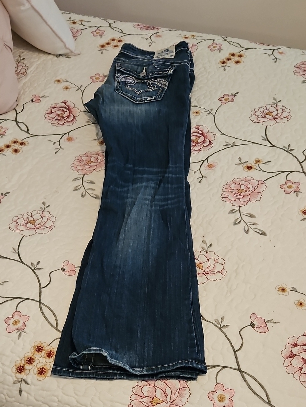 Big Star Women's Dark Blue Straight Leg Jeans